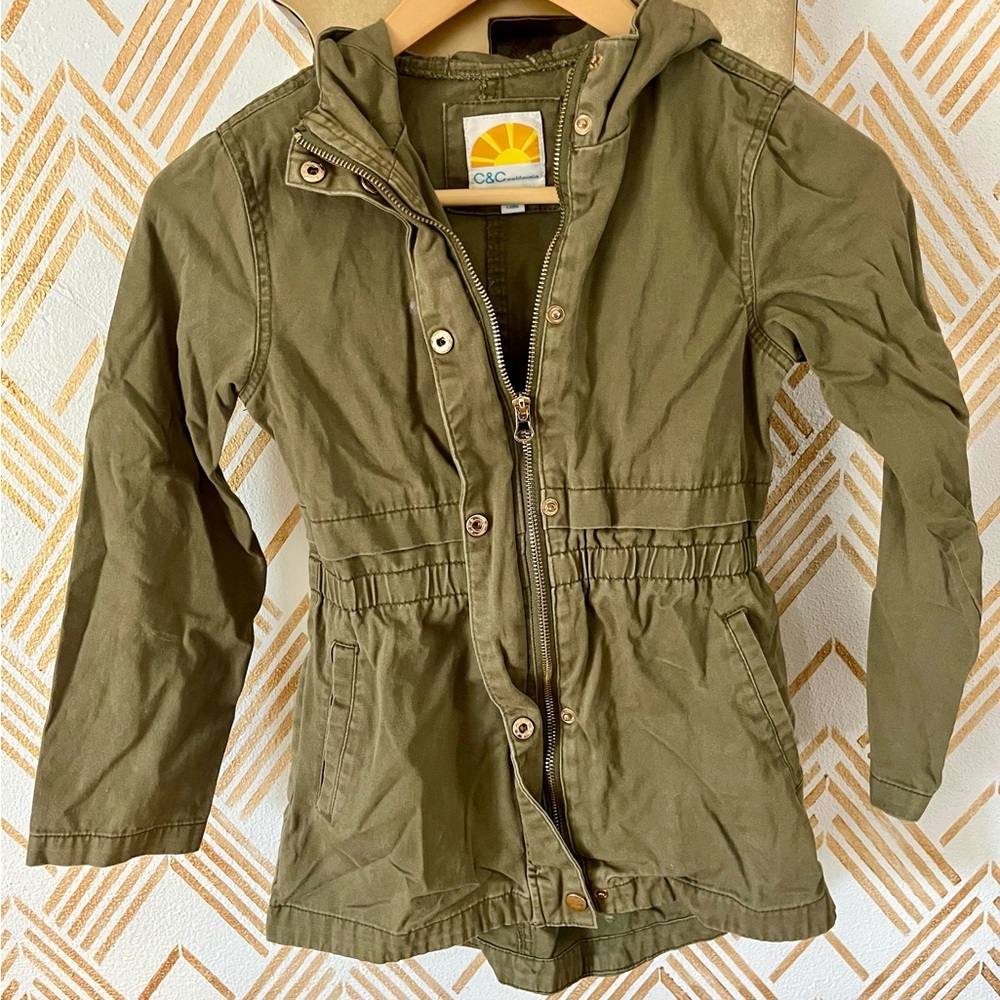 C&C California Kids Olive Lightweight Jacket